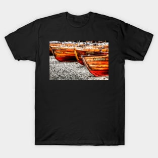 Derwentwater Wooden Rowing Boats T-Shirt